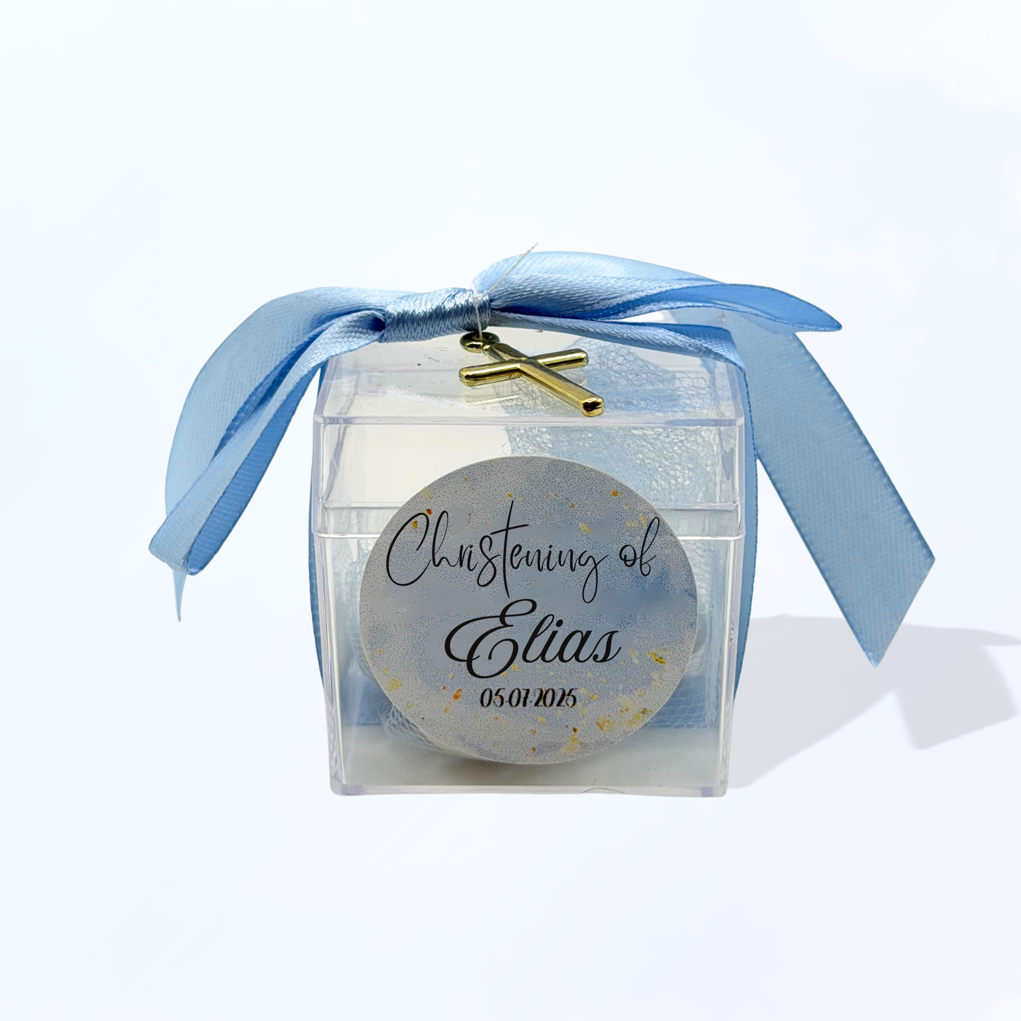 Personalised Christening Bonbonniere Box