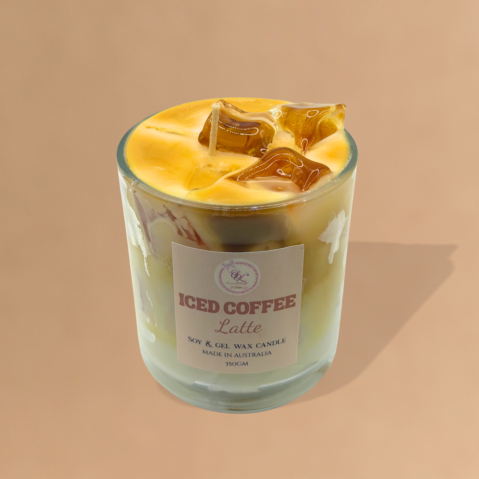 Soy and Gel Wax Scented Candle