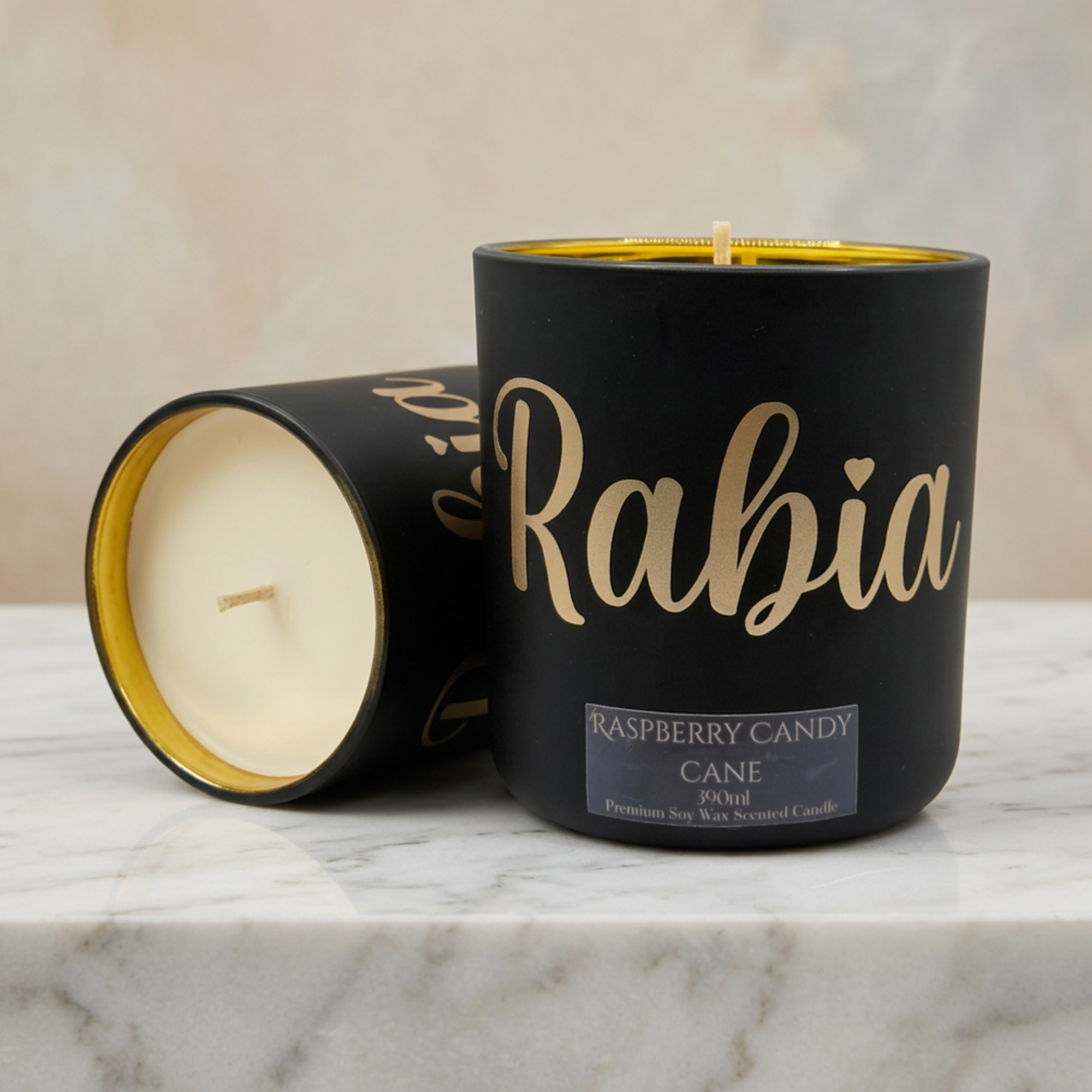 Luxury Personalised Scented Soy Candle - Image 2